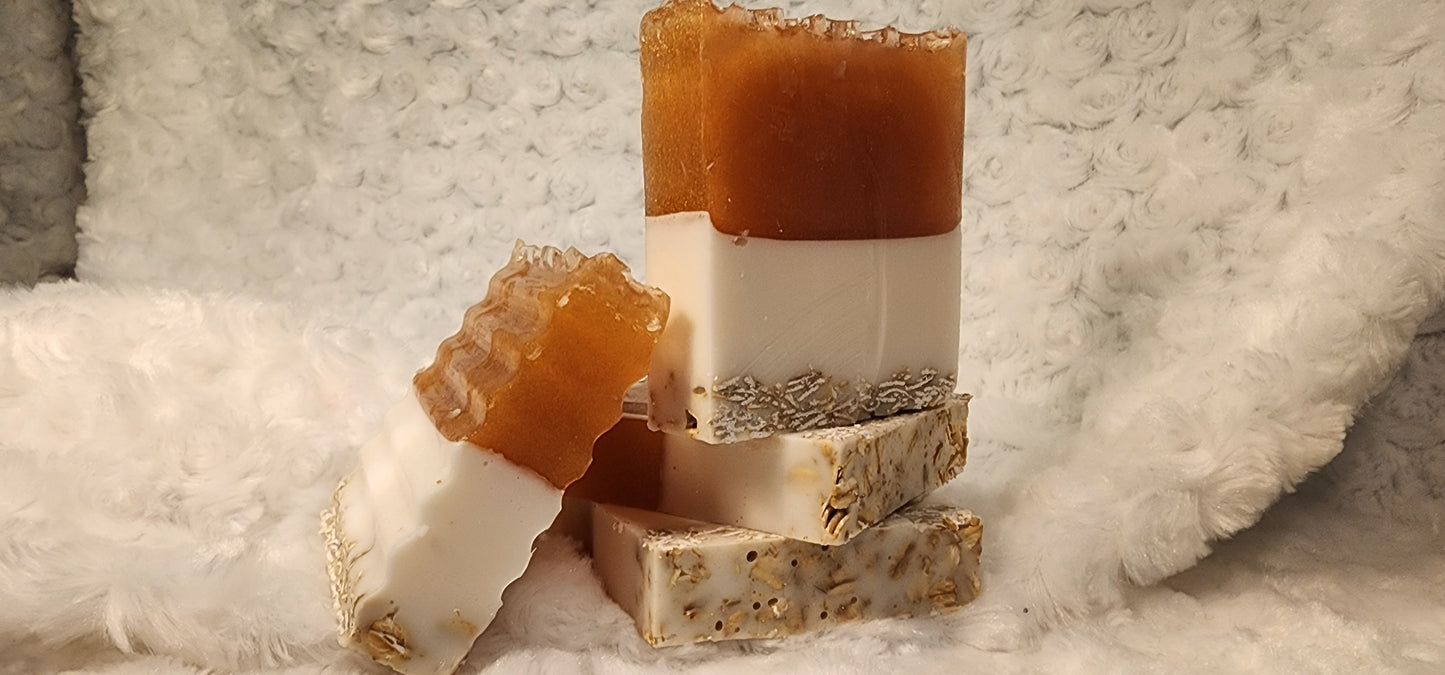 π Milk and Honey β Nourishing Oatmeal Soap