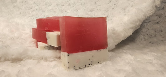 🐉 Dragon Bloom – Handmade Botanical Soap