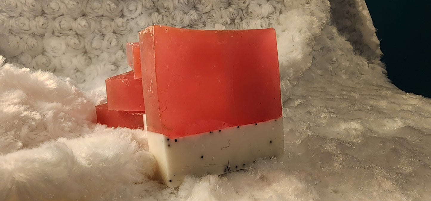 🐉 Dragon Bloom – Handmade Botanical Soap