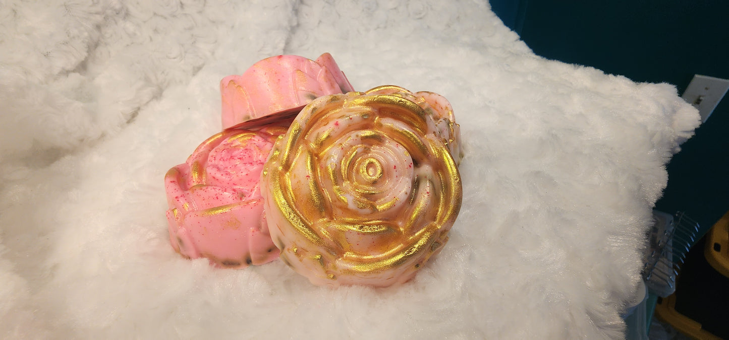 🌹 Rosy Belle – Shea Butter Soap